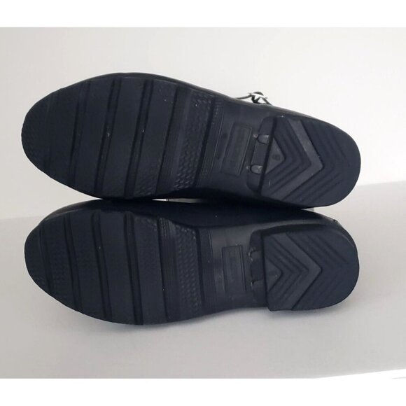 HUNTER Original Kids Classic Waterproof Tall Wellie Rain Boots Navy Blue - Picture 7 of 13